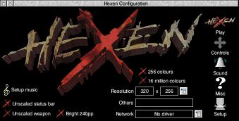 [Hexen frontend]